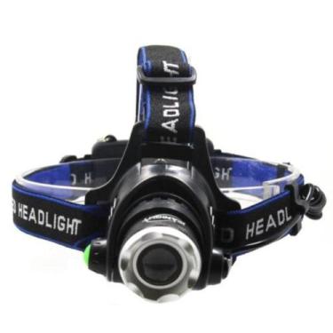 Imagem de Lanterna de Cabeça Cree Led com Zoom Recarregável - B MAX