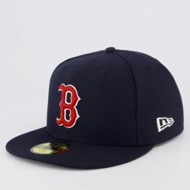 Imagem de Boné New Era MLB Boston Red Sox Game 5950-Unissex