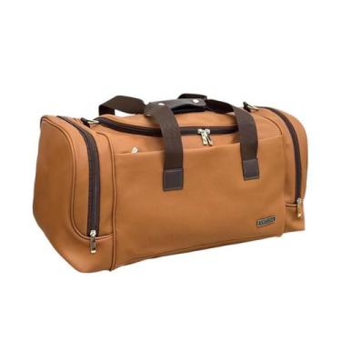 Imagem de Mala de Mão Média Padrão Bordo 10kg Berlim Viccina, Camel