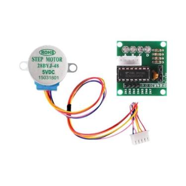 Imagem de Módulo De Teste De Driver ULN2003 Para Motor De Passo 28BYJ-48 5V 12V 