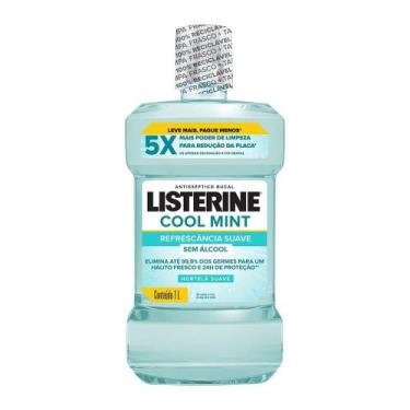 Imagem de Enxaguante Bucal Listerine, Cool Mint Refrescância Intensa, sem Álcool
