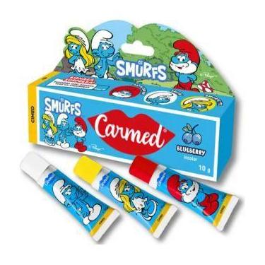 Imagem de Carmed Smurfs Protetor Labial Edição Limitada 10g - Nobel