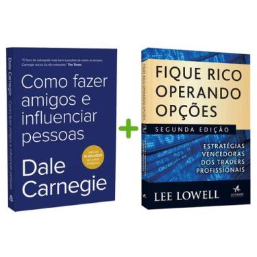 Imagem de Kit 2livros, Como Fazer Amigos e Influenciar Pessoas + Fique Rico Oper