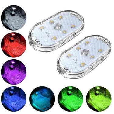 Imagem de Iluminação Para Estetica Automotiva Kit 2 Luzes Interna Luz Para Carro