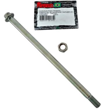 Imagem de Eixo Roda Traseira Com Porca Fazer 250 06 à 17, Rd 350 - REGGIO