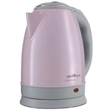 Imagem de Chaleira Bule Eletrico Britania 1,8l Rosa Com Desligamento Automatico 
