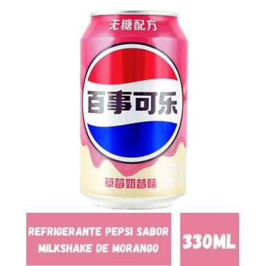 Imagem de Refrigerante pepsi zero açucar sabores 330ml importado sabores:milksha