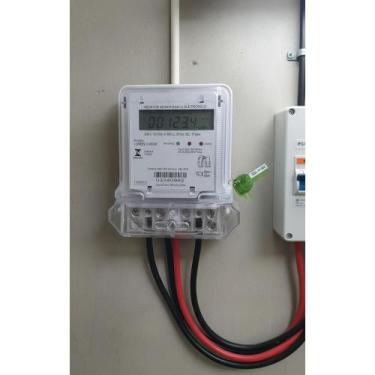 Imagem de 2x Medidor Consumo Energia Monofásico Digital 220V - Congratulations S