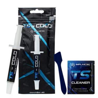 Imagem de Pasta Térmica Implastec TS Cold Seringa 4g, PATSC410CX