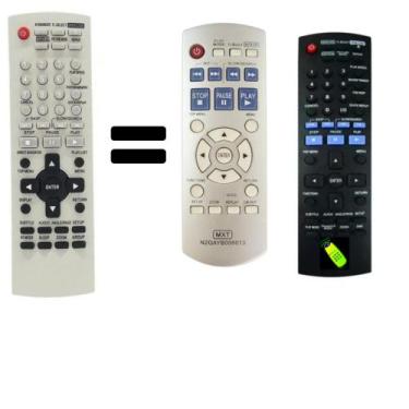 Imagem de Controle Remoto DVD Panasonic EUR7631020 / N2Q2B0013 / DVD-S27LB-S / D