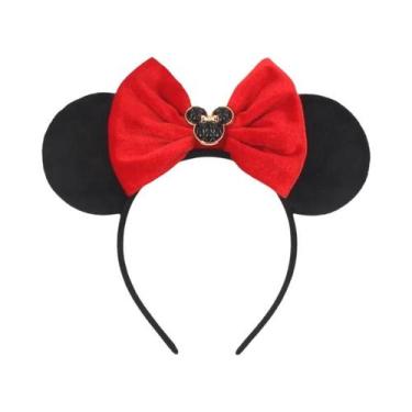 Imagem de Tiara De Orelhas De Rato Com Lantejoulas Para Meninas, Acessório De Ca