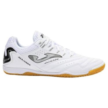 Imagem de Chuteira De Futsal Masculina Joma Maxima Branca - MAXS, 39, Branco