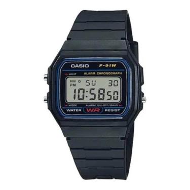 Imagem de Relógio Casio Standard  F-91W-1DG-Unissex