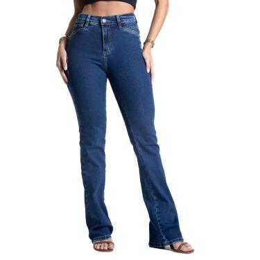 Imagem de Calça Jeans Sawary Boot Cut - 281260 - Azul médio 36-Feminino