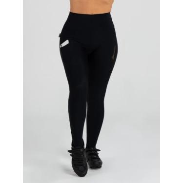 Imagem de Calça De Ciclismo Feminina Preta Golden Savancini (2350), M