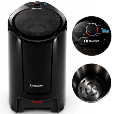 Imagem de Centrífuga De Roupas Mueller 15kg Fit, Preto, 220V