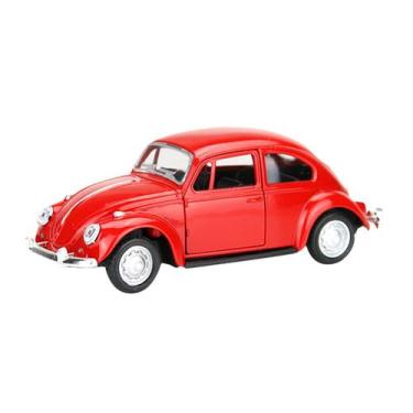 Imagem de Carrinho De Ferro Fusca Clássico Miniatura Coleção - M&J VARIEDADES, V