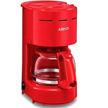 Imagem de Cafeteira eletrica arno 12 xicaras 650w luxx red 127v, 110V