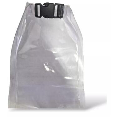 Imagem de Saco Estanque Transparente Impermeável = 20x10 Tamanho PP - COTURNOS E