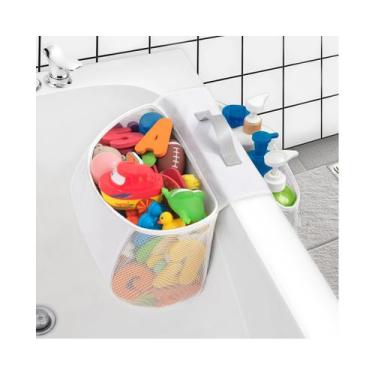 Imagem de Organizador de brinquedos de banho Austion Saddle Shape com 2 comparti
