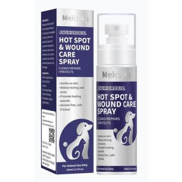 Imagem de Spray para cuidados de feridas Mekseks 100 ml com HOCl para cães e gat
