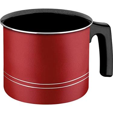Imagem de Fervedor Tramontina Sicília em Alumínio com Revestimento Interno e Externo em Antiaderente Starflon Excellent Vermelho 14 cm 1,9 L