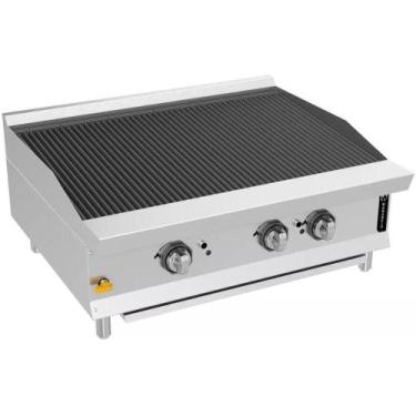 Imagem de Charbroiler 36 de Mesa PCG36GME Grelha Alimentos com Defletor Removíve