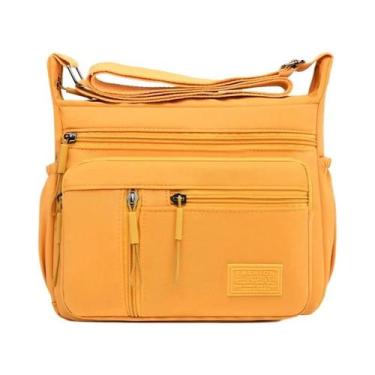 Imagem de Bolsa Transversal Feminina De Nylon Impermeável De Grande Capacidade C