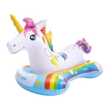 Imagem de Boia Bote Inflável Unicórnio Summer 57552 Intex