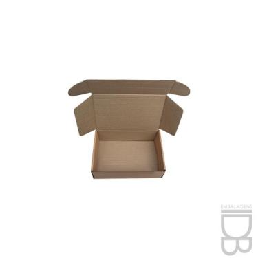 Imagem de Kit 50 Caixa de Papelão 22x14,5x5 cm Para Envio Mailer box - IDB Embal