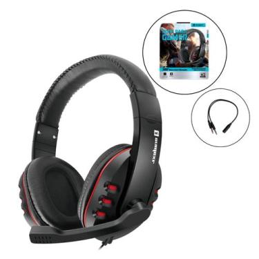 Imagem de Headset Gamer Design Moderno Compatível PS4 e PC - SUMEXR