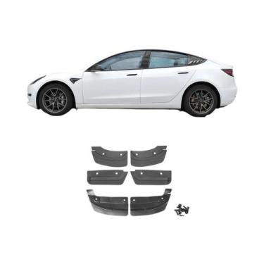 Imagem de Protetores De Lama Para Rodas Traseiras Do Tesla Model Y 2020-2024, Ki