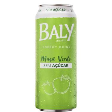 Imagem de Energético Maçã Verde Zero Açúcar Baly 473ml