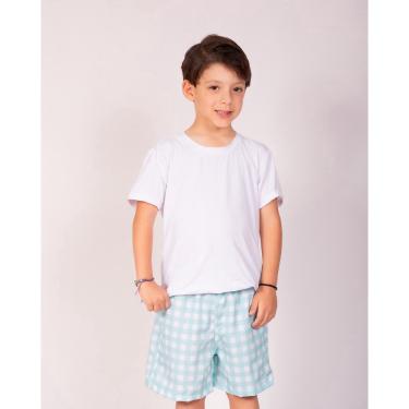 Imagem de Camiseta Infantil em Dry Fit com Proteção UV50 + Branco
