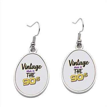Imagem de Brinco vintage dos anos 90 – Brincos pendurados para meninas – Presente de festa de aniversário dos namorados