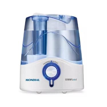 Imagem de Umidificador de Ar Mondial Ultrassônico 4 Litros Azul Bivolt