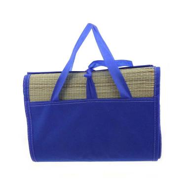 Imagem de Esteira de Praia Le Palha 90x1,75cm Lisa Azul