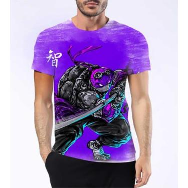 Imagem de Camisa Camiseta As Tartarugas Ninjas Rafa Leo Dona Miche 5 - Estilo Kr