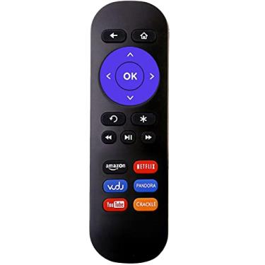 Imagem de Substituição de controle remoto para ROKU Streaming Player 1/2/3/4 LT HD XD XS, mas não é compatível com Roku Streaming Stick Roku TV