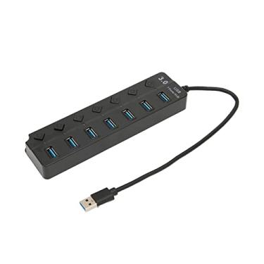 Imagem de Ampla compatibilidade com hubs USB 3.0, divisor USB de 7 portas, mouse e teclado com discos rígidos portáteis