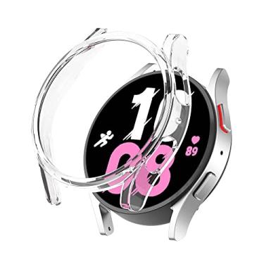 Imagem de Capa Protetora PC Bumper Case compativel com Samsung Galaxy Watch 5 44mm SM-R910 e SM-R915 - Marca LTIMPORTS (Transparente)