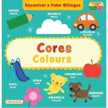 Imagem de Livro - Cores / Colours - Encontrar E Falar Bilíngue