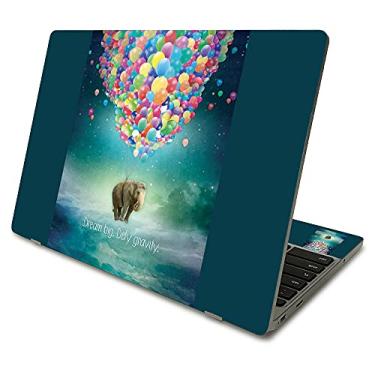 Imagem de Mighty Skins Skin compatível com Samsung Chromebook 4 (2021) 29.5 cm - balões de elefante | Capa protetora, durável e exclusiva de vinil | Fácil de aplicar e mudar de estilo | Feito nos EUA