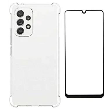 Imagem de Kit Capinha Capa Antiqueda Compatível com Samsung Galaxy A54 5G + Película Frontal 3D Vidro