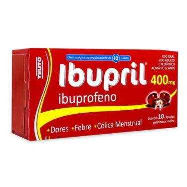 Imagem de Ibupril 400mg 10 cápsulas TEUTO
