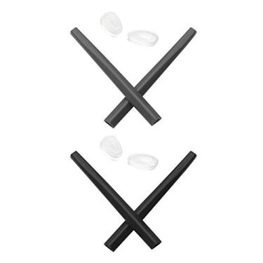 Imagem de Mryok — Protetor nasal de substituição para óculos de sol Oakley Deviation, Gray & Black, One Size