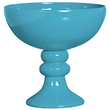 Imagem de Centro De Mesa Lisboa Pé Alto Ceramicas Pegorin Turqueza
