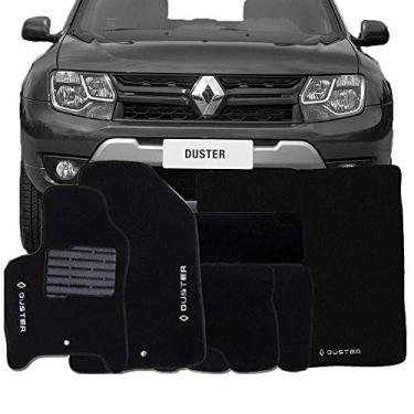 Imagem de Jogo Tapete Carpete Confort Completo + Porta Malas Compatível Com Nova Renault Duster 2016 17 18