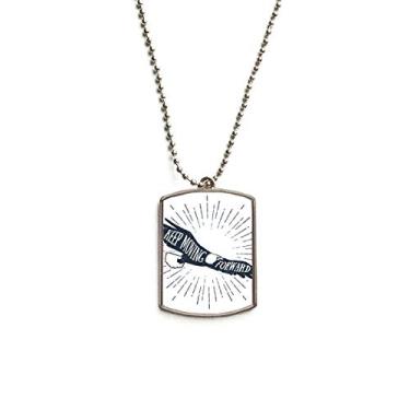 Imagem de DIYthinker Colar de aço inoxidável com pingente de águia do antigo Egito com padrão decorativo de águia para cães