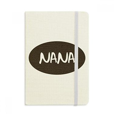 Imagem de Caderno de anotações com estampa de avó "Best Wishes" oficial de tecido rígido diário clássico